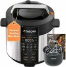 طباخ الضغط COSORI بسعة 6 لترات، جهاز مطبخ متعدد الوظائف 9 في 1 بتصميم آمن للتهوية